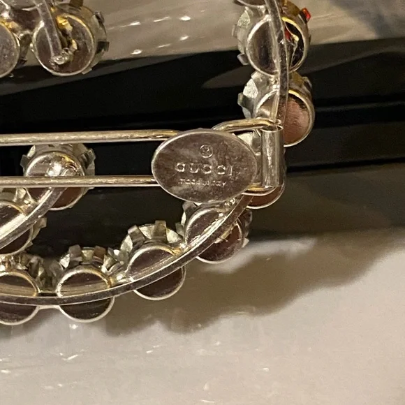 Gucci Dazzling Crystal Hair Clip COMES WITH BOX